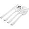 300 Pack 75 Guests - Plastic Disposable Cutlery Silverware Set (Extra Forks)